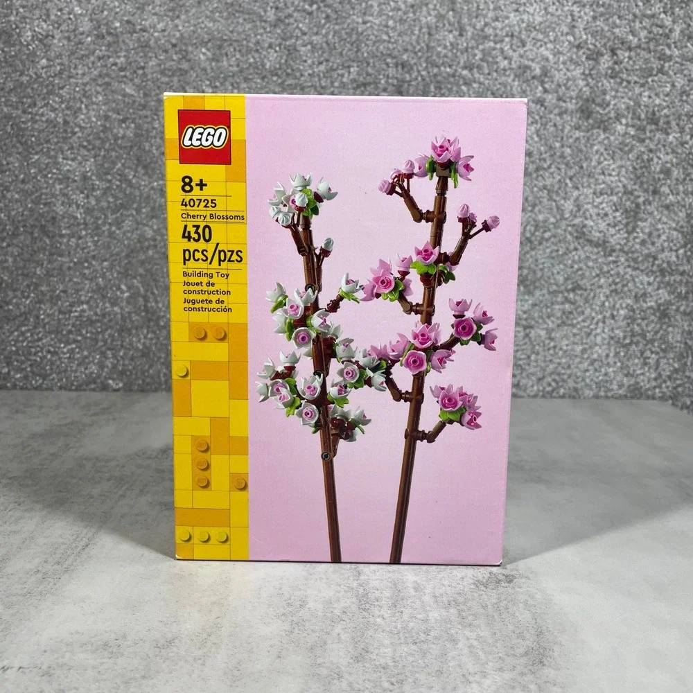 LEGO 40725 Cherry Blossoms Botanical Collection Building Toy 430 Pcs New